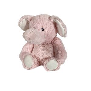 Warmies Heated Weighted Pink Elephant Lavender Scented 9” Plush Soother Lovey